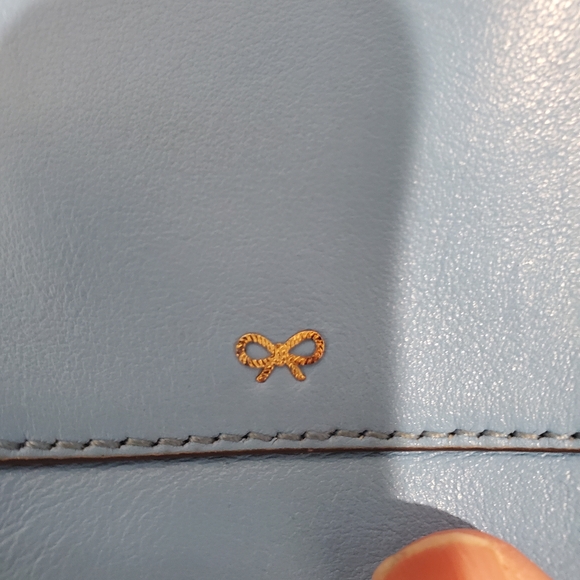 IUC Anya Hindmarch Blue and Green Women's Crossbody Bag - Picture 2 of 7